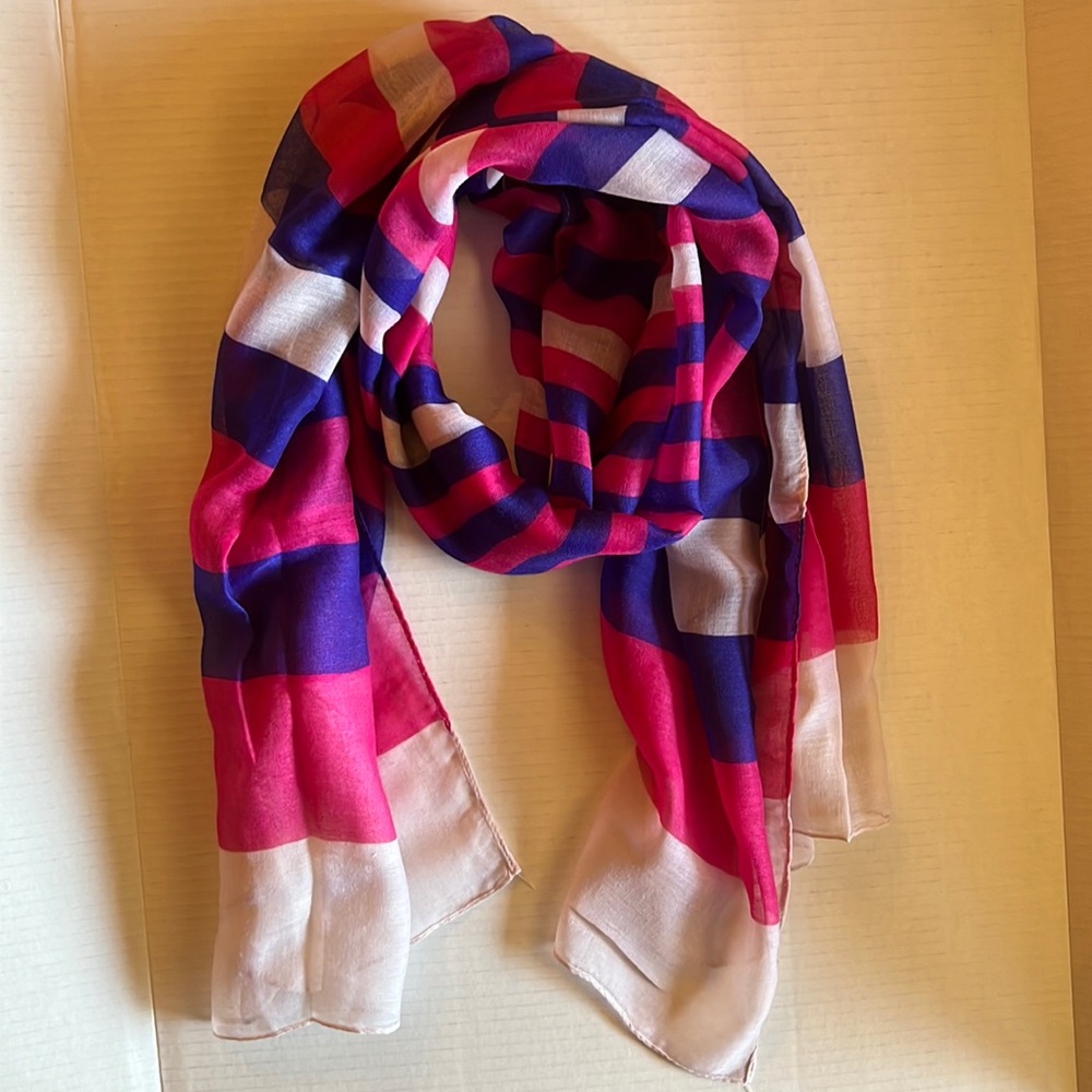 Stipe long scarf
